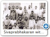 Sivaprabhakaran with swami Vivekananda Standing third from left. (Collection from Sreedhara Swami thiruvadikal)